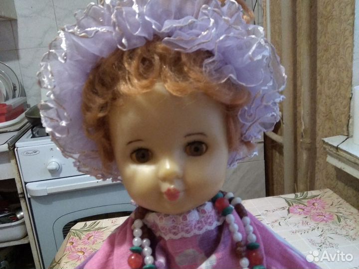 Кукла грелка на чайник СССР