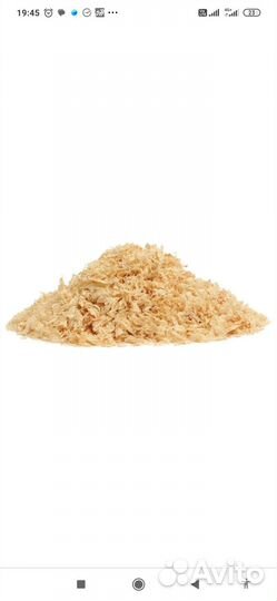 Опилки стружка наполнитель для клетки