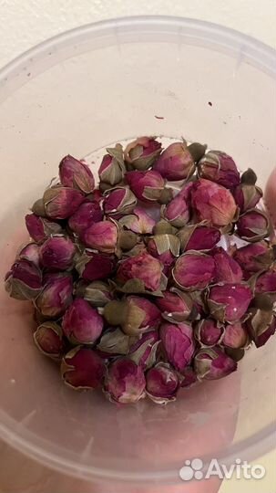 Розы сушеные для украшения