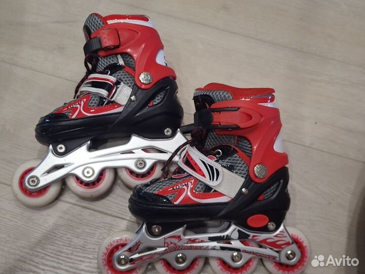 Коньки роликовые раздвижные