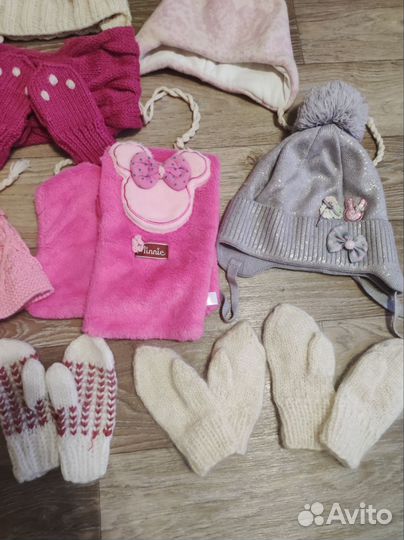 Комплект шапка, шарф