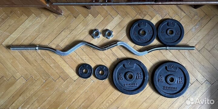 Спортивные блины и гриф