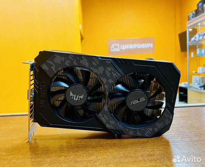 Видеокарта Asus TUF Gaming GeForce GTX 1660 Ti 6G