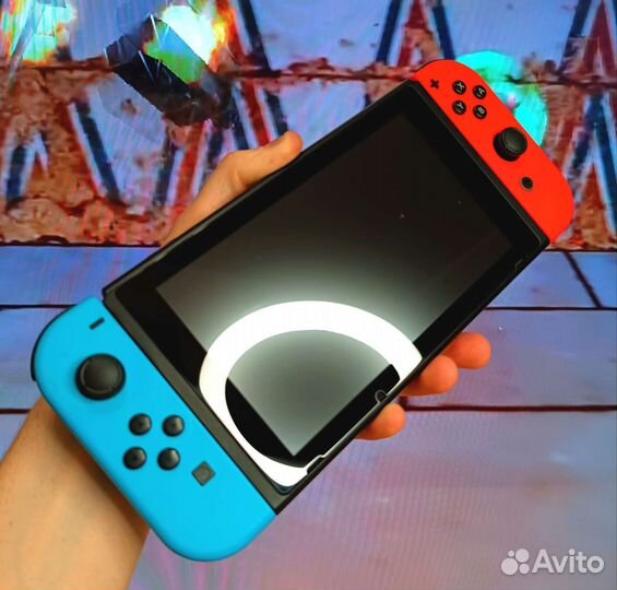 Nintendo Switch Прошитая + все бесплатные игры