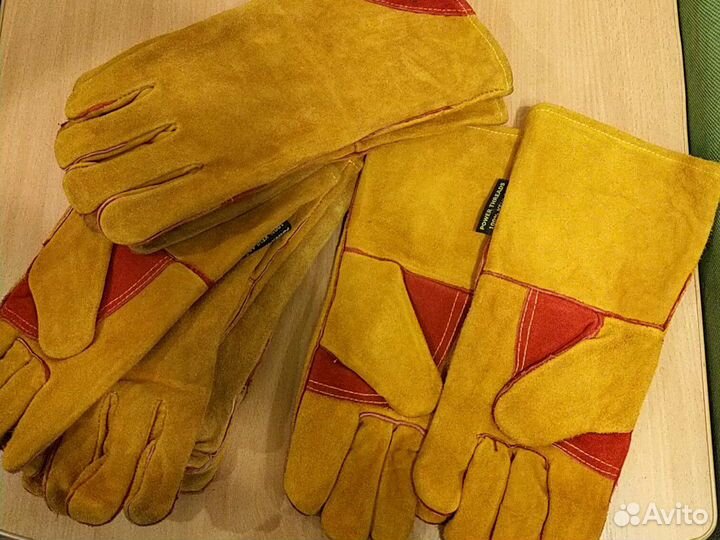 Краги спилковые Siberia T12-11-ru