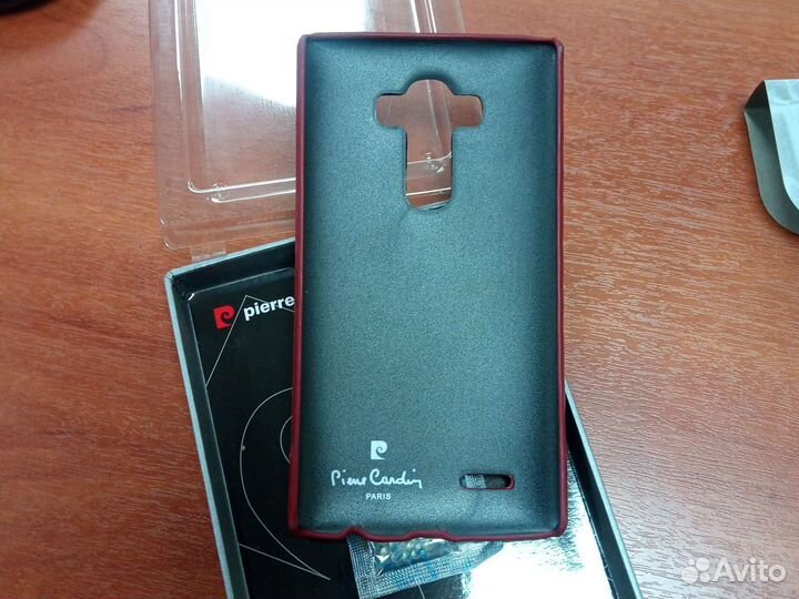 Чехол LG G4. Pierre Cardin. Натуральная кожа