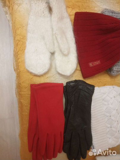 Шапки шарфы перчатки