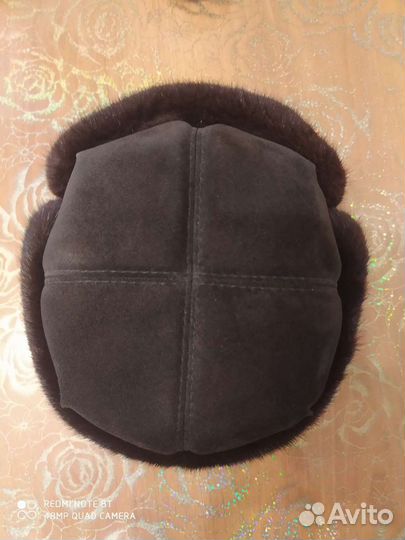 Меховая мужская кепка