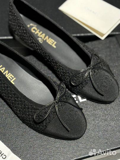 Балетки женские chanel