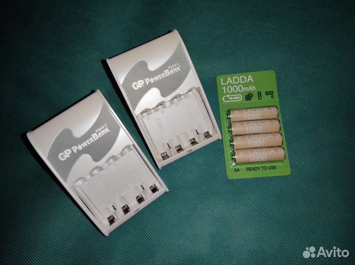 Зарядное устройство Gp, аккумуляторы