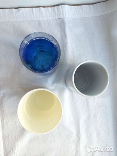 Стаканы для зубных щеток с рыбками, леруа мерлен