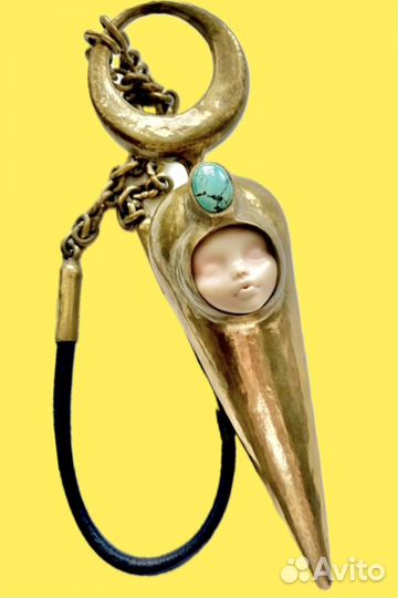 Дизайнерское Колье с бирюзой из Берлина