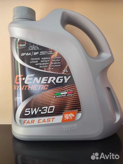 Масло 5w-30 G-energy synthetic FAR east (оригиналь