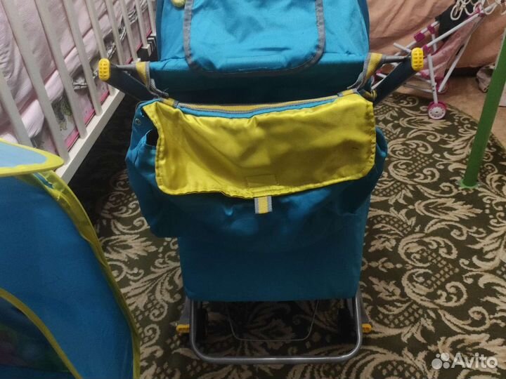 Детские санки с колесами