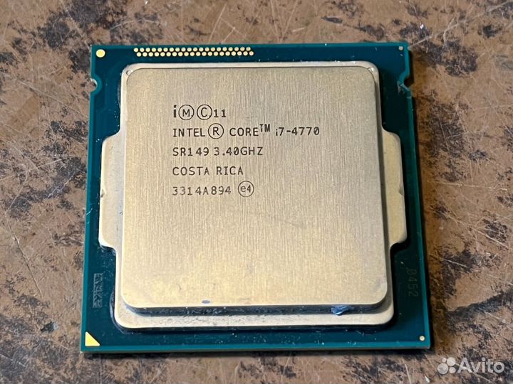 Процессор intel core i7 4770