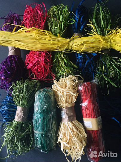 Натуральная флористическая рафия