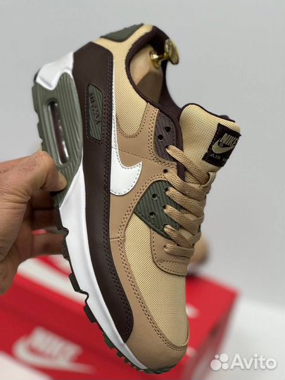 Кроссовки Nike Air Max 90 Hemp Earth Brown