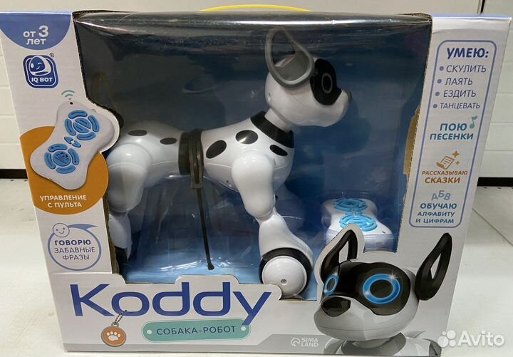 Робот-игрушка Собака Koddy, русская озвучка