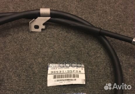 Трос ручного тормоза лев 3653195F0A nissan
