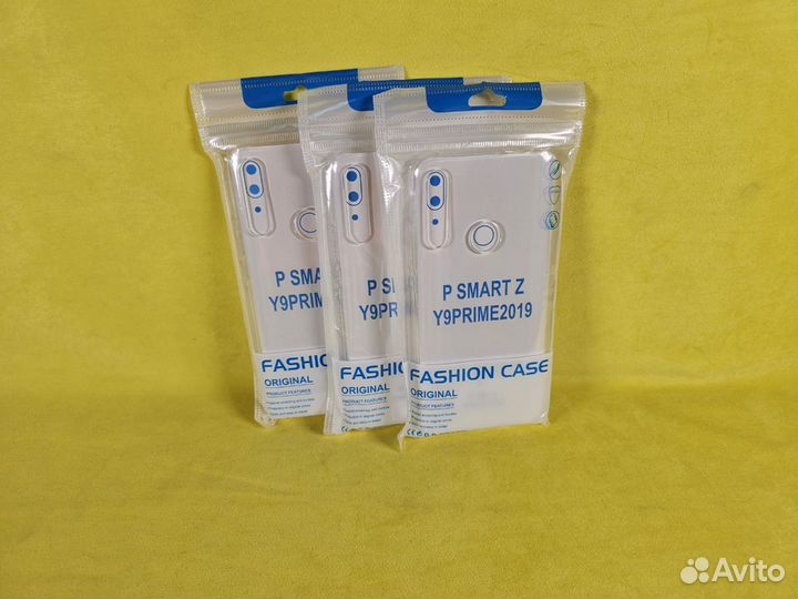 Чехол силиконовый-прозрачный (Huawei P Smart Z)