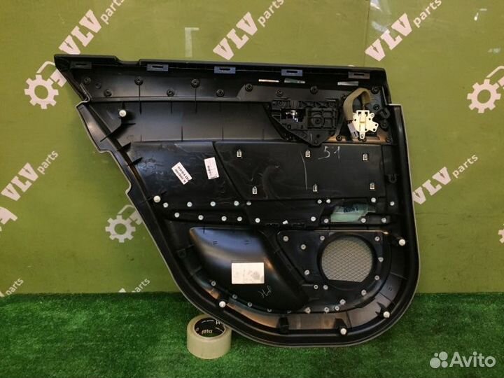 Дверная карта обшивка задняя правая Jaguar Xf X250