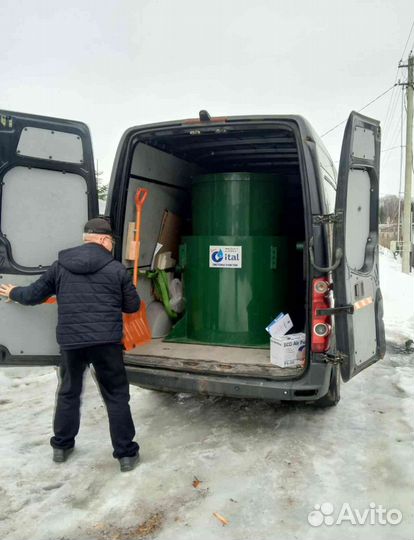 Установка септика / Септик под ключ с гарантией