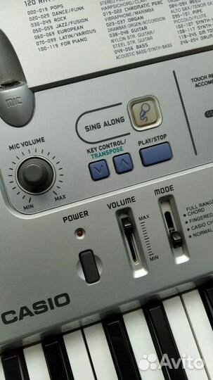 Синтезатор casio ctk