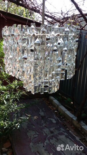 Хрустальная люстра СССР винтаж