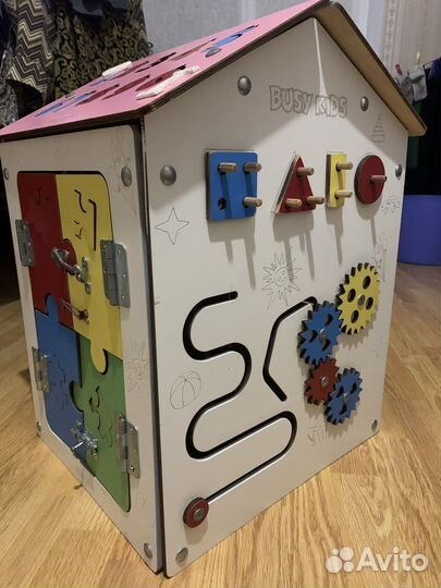 Бизиборд домик большой