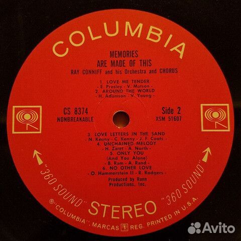 Ray Conniff And His Orchestra & Chorus / Memories