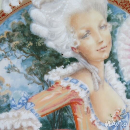 Тарелка Самые красивые женжины Мария Антуанетта