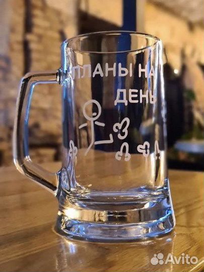 Бокалы с надписями