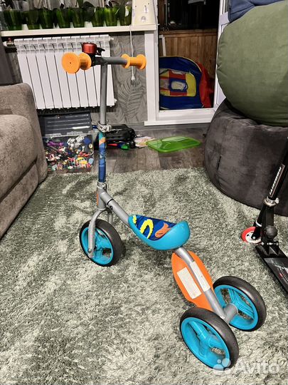 Самокат беговел 2 в 1