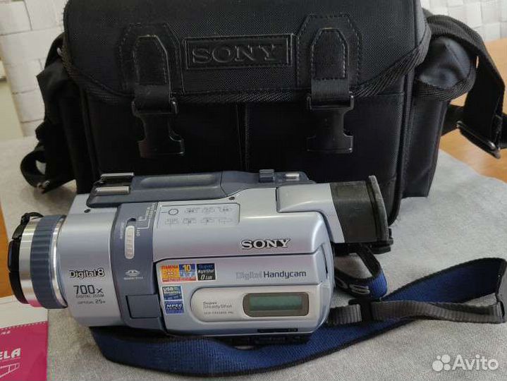 Видеокамера sony handycam DCR-rvt340e