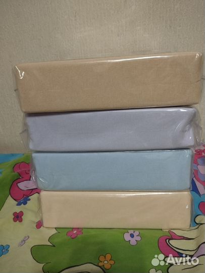 Простынь на резинке 140 200