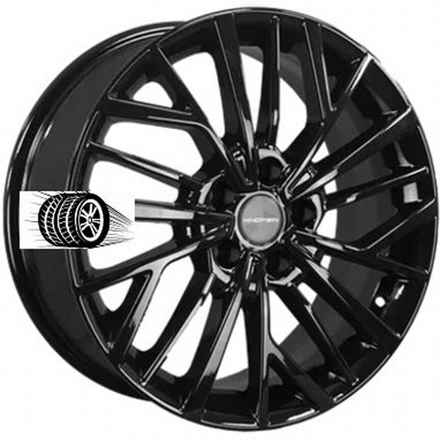 Литые диски Khomen Wheels 7×R17 5×108