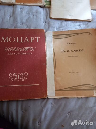 Ноты Бах, Бетховен, Моцарт,Шуман