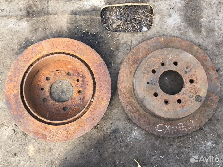 Диск тормозной задний Mazda cx7
