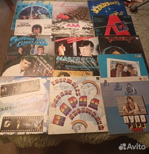 Виниловые пластинки СССР