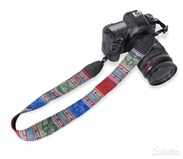 Мягкий ремень для SLR dslr камеры на шею кр-син