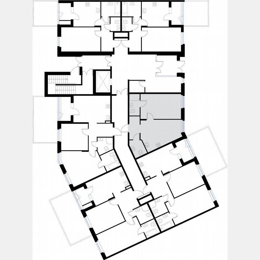 2-к. квартира, 40,8 м², 1/3 эт.