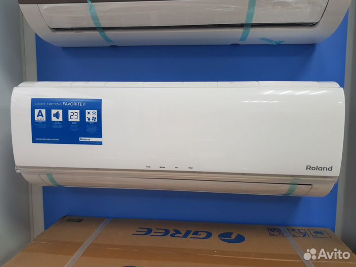 Кондиционер Roland завод Midea компрессор Toshiba