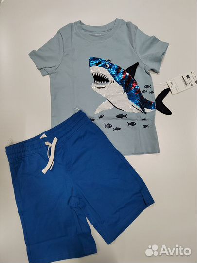 Комплект футболка и шорты c&a -Размер 122