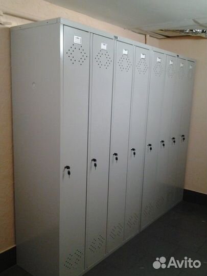 Шкаф металлический для одежды Практик LS 41