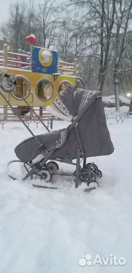 Детские санки - коляска2 в 1