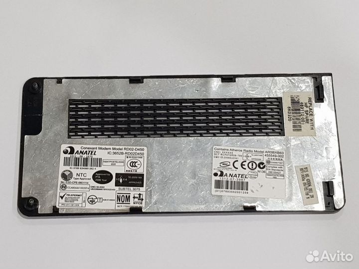 Крышка HDD для ноутбука HP G70 Compaq CQ70