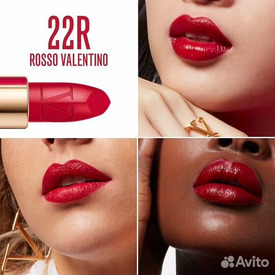 Valentino помада мини rosso valentino 22R