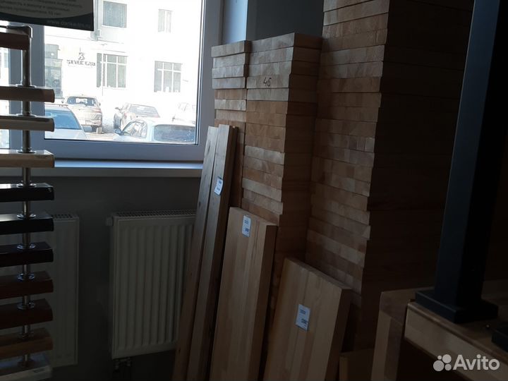 Мебельный щит сосна сорт В 4200*300*40 мм