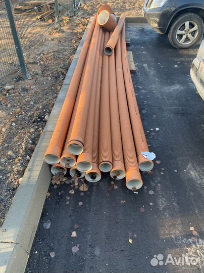 Труба гофрированная для канализации