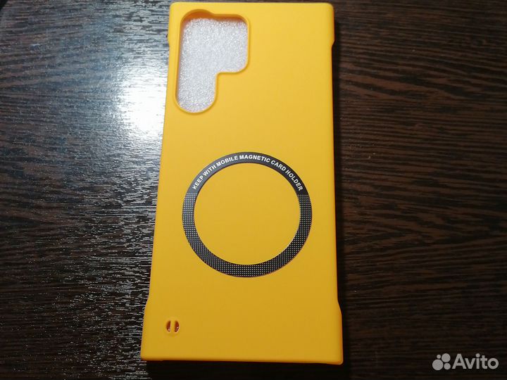 Магнитный чехол Magsafe для samsung s23 Ultra